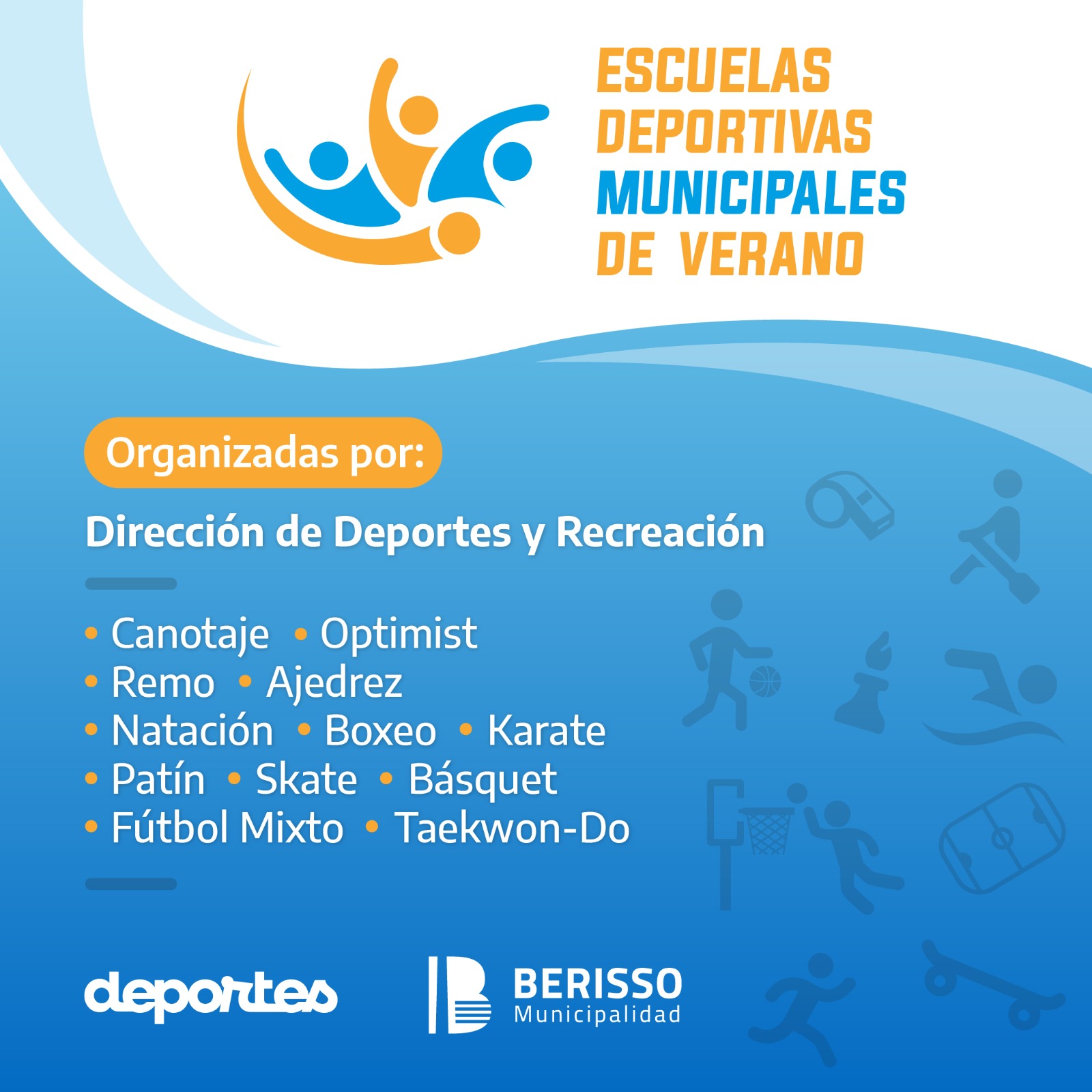 Escuelas Deportivas Municipales de Verano 2025